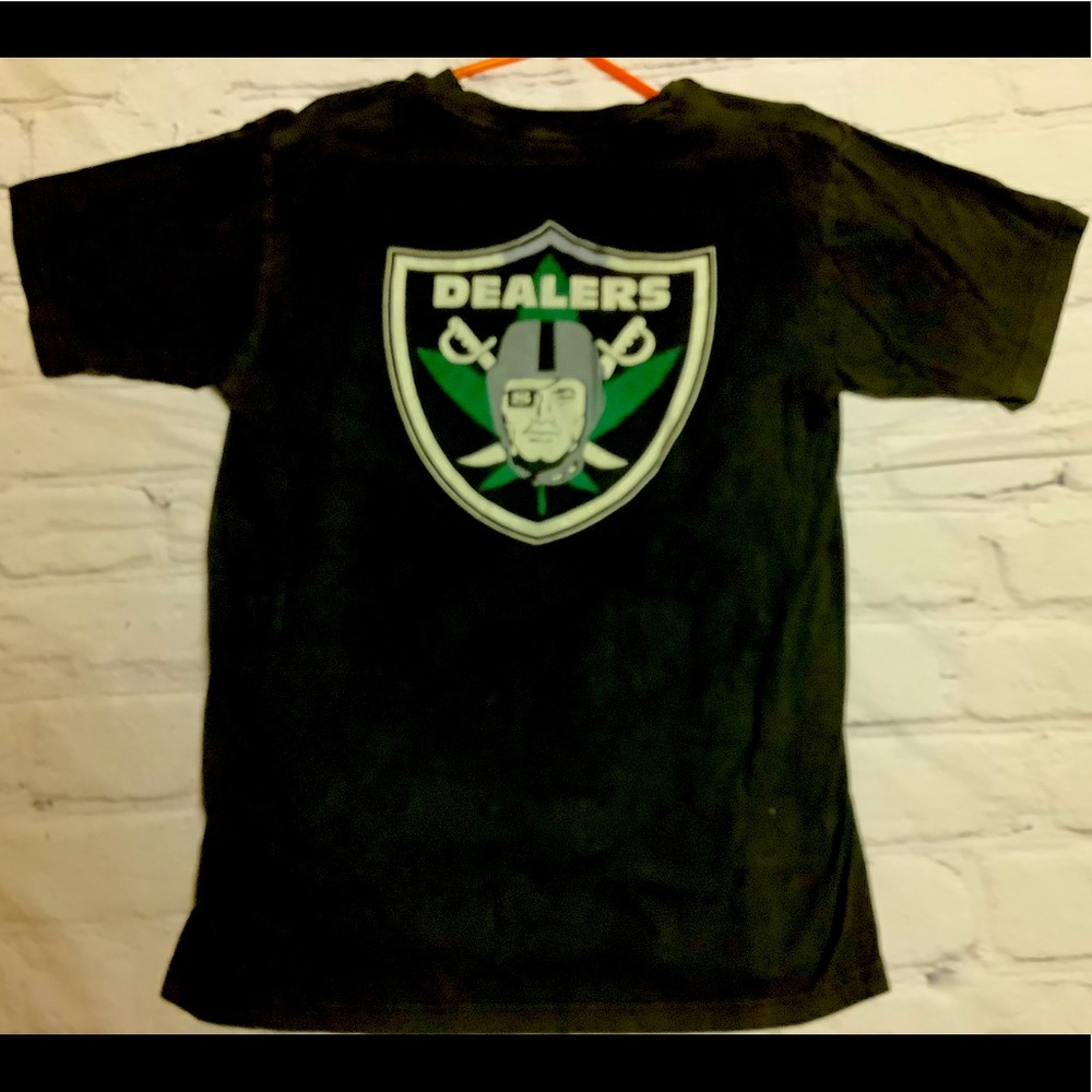 RAIDERS DEALERS SHIRT.
